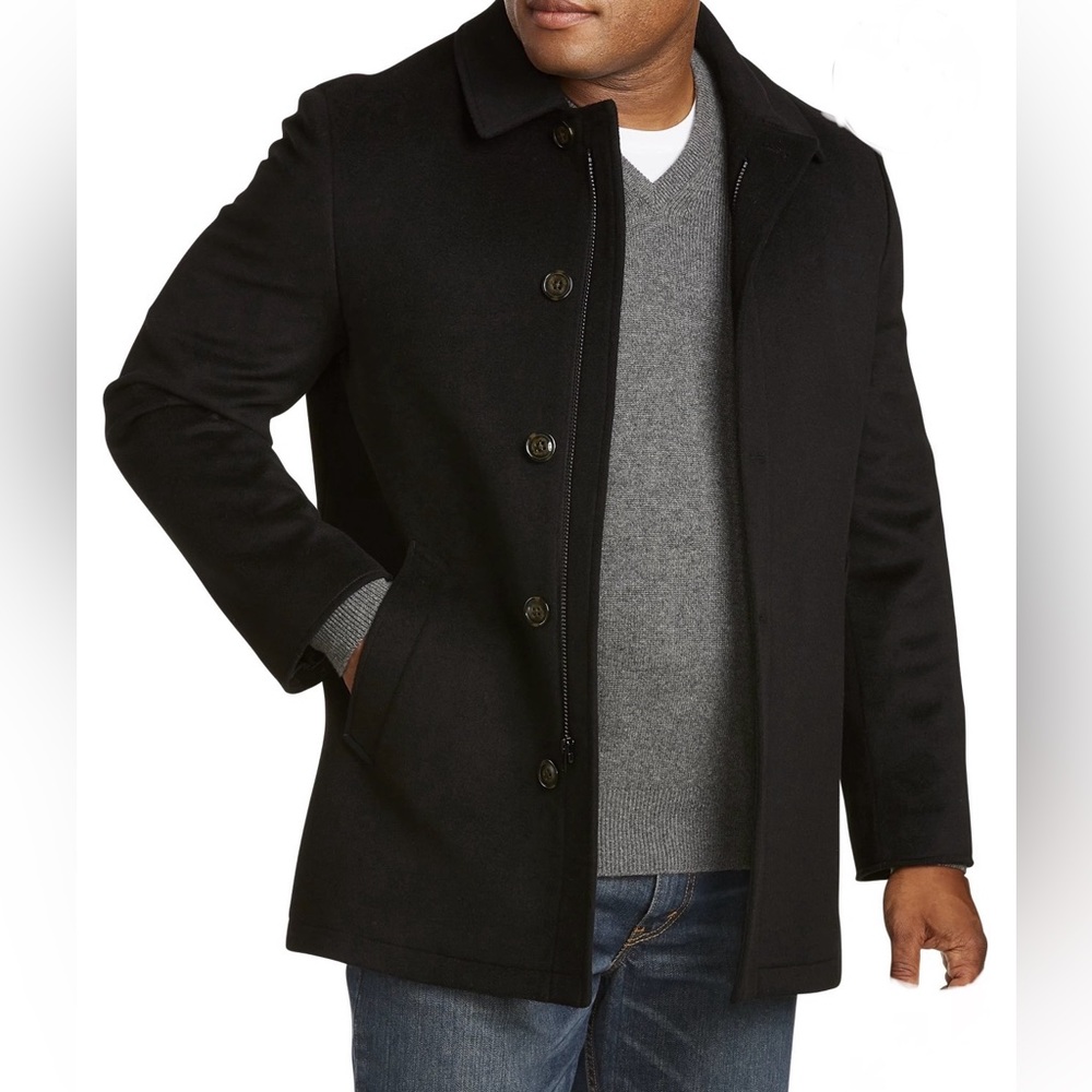 Lauren by Ralph Lauren Polo ~ Peacoat Wool-Blend Men's Five-Button  - 58R 4XL
